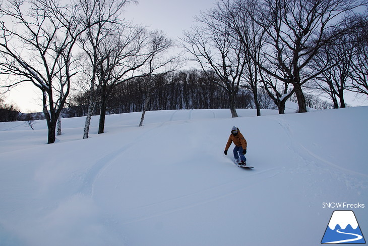 朝里川温泉スキー場 変化に富んだゲレンデでお手軽パウダースノーを満喫♪